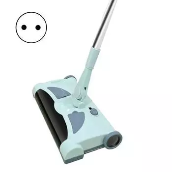 Беспроводная электрическая машина для чистки ковров Высокоэффективная подметально-буксировочная машина Низкий уровень шума Подметальная машина для ковров Быстрая перезарядка Собирает крошки волос от пыли EU Plug