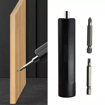 Беспроводная электрическая отвертка 2000 мАч, литий-ионный аккумулятор, перезаряжаемая мини-дрель, 3,6 В, набор электроинструментов для домашнего обслуживания