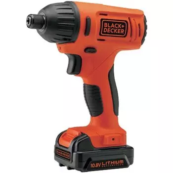 Беспроводная электрическая отвертка ударный гайковерт DIY электроинструмент сверлильный инструмент затягивающий мощный легкий компактный BDI12 BLACK+DECKER 10.8V