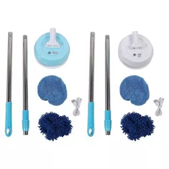 Беспроводная электрическая швабра Мощная, легкая в использовании, гибкая головка, беспроводная швабра для пола, окон, потолка Style 1