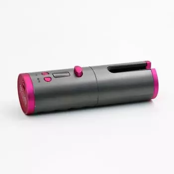 Беспроводная автоматическая плойка для волос с 6 регулируемыми температурами и таймером, перезаряжаемая, быстро нагревающаяся плойка для волос, портативная электрическая плойка для завивки волос, инструменты для волос