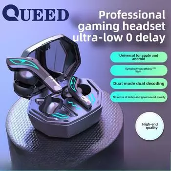 Беспроводная Bluetooth-гарнитура MD158 Esports Gaming Low Latency TWS In-Ear Noise Cancellation чёрный