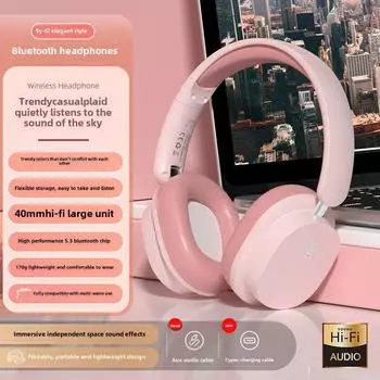 Беспроводная Bluetooth-гарнитура с удобными амбушюрами и длительным сроком службы аккумулятора T2