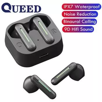 Беспроводная Bluetooth-гарнитура с высоким звуком чёрный