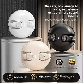 Беспроводная Bluetooth-гарнитура TWS с двумя наушниками, беспроводная стереогарнитура с ультрадолгим сроком службы белый