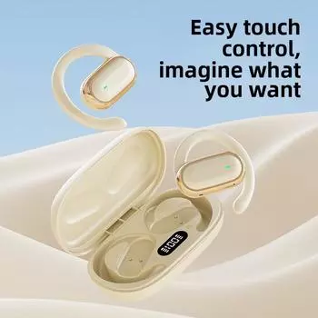 Беспроводная Bluetooth-гарнитура X96 — удобная конструкция с креплением на ухе для занятий спортом и длительных разговоров X96