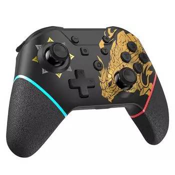 Беспроводная Bluetooth-игра с вибрацией, взрывная макро-кнопка, соматосенсорная игровая ручка чёрный