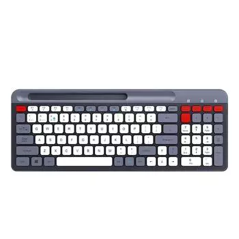 Беспроводная Bluetooth-клавиатура 2,4G с цифровой панелью, беспроводная клавиатура со слотом для карты для настольного ноутбука Android IOS