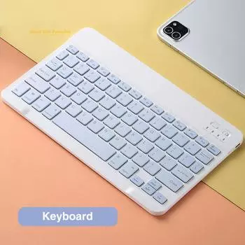 Беспроводная Bluetooth-клавиатура и мышь, русский, французский, португальский, испанский, корейский язык для Android iOS, Windows Phone, планшета, iPad Keyboard