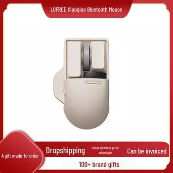 Беспроводная Bluetooth-мышь Lofree Xiaoqiao: Эргономичный, трехрежимный, перезаряжаемый, идеально подходит для игр и офиса. Small mouse