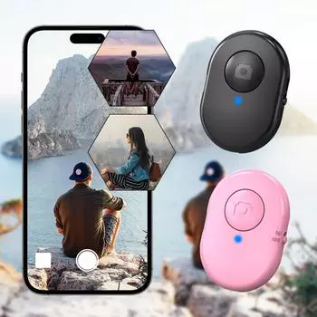 Беспроводная Bluetooth-палка для селфи для Android/iOS, пульт дистанционного управления Bluetooth, перезаряжаемое быстрое соединение Bluetooth чёрный