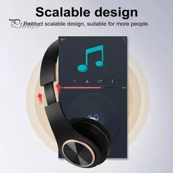 Беспроводная Bluetooth-совместимая гарнитура с низким уровнем задержки и шумоподавлением. Универсальные компьютерные игровые музыкальные спортивные наушники. синий