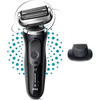 Беспроводная бритва Braun New Series 7 N1200S Autosense 360° Flex Easyclick для влажной и сухой уборки