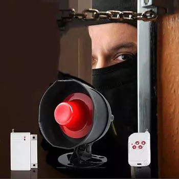 Беспроводная домашняя сигнализация Автономный датчик безопасности для двери и окна