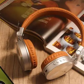 Беспроводная гарнитура в стиле ретро, HIFI, ретро-наушники, беспроводные наушники, уличные Mp3