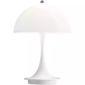 Беспроводная грибная лампа, перезаряжаемая настольная лампа с сенсорным управлением, бесступенчатая регулировка яркости, питание от батареи красный