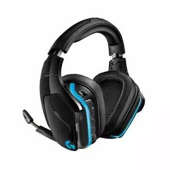 Беспроводная игровая гарнитура Logitech G G933s Dolby 7.1ch с шумоподавлением и микрофоном, USB-приемник LIGHTSYNC RGB, кабель 3,5 мм, совместимый с проводной связью, Lightweig
