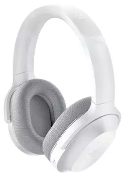 Беспроводная игровая гарнитура Razer Barracuda Mercury White THX Titanium 50-мм драйвер Всенаправленный Чистый Звук Коллекция Формирование Луча Шумоподавление