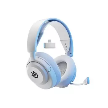 Беспроводная игровая гарнитура SteelSeries Arctis Nova 5P, белые наушники, легкие беспроводные для PlayStation, быстрая зарядка, 60 часов непрерывного использования