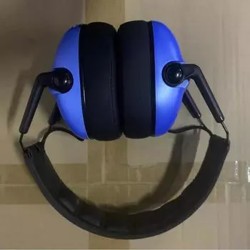 Беспроводная игровая музыкальная гарнитура с шумоподавлением Bluetooth 2.4G с низкой задержкой и креплением на голове G2000 синий