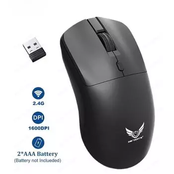 Беспроводная игровая мышь 2.4G USB бесшумная мышь Мыши 3 уровня 1600 DPI Мышь для ПК Компьютера Ноутбука Macbook Pro белый