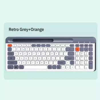Беспроводная клавиатура Bluetooth и 2,4G с цифровой панелью Беспроводная клавиатура со слотом для карты для настольного ноутбука Android IOS