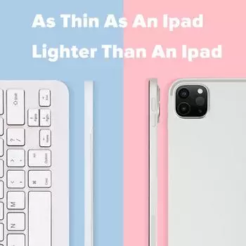 Беспроводная клавиатура для мобильного планшетного компьютера Ipad 7-дюймовая одиночная клавиатура белый