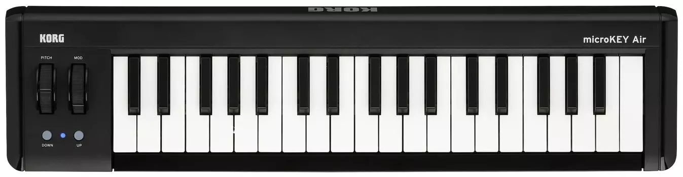 Беспроводная клавиатура KORG MIDI с контроллером Bluetooth DTM, в комплекте microKEY2 Air 37 Keys Plug-in (Микрокей Эйр)