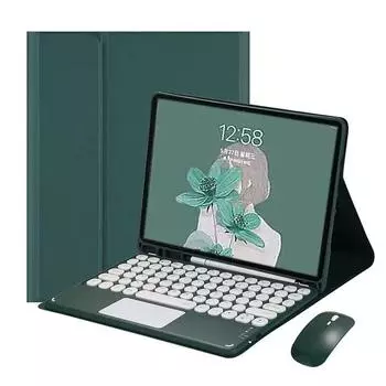 Беспроводная клавиатура с тачпадом для iPad 10 Gen 2022 Air 5 4 Air 6 10,9 Air 3 Smart Case Pro 11 10,5 10,2 8th 9th 9,7 Case iPad air 6 11inchm22024