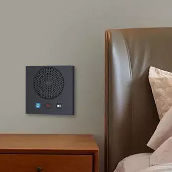 Беспроводная кнопка вызова, система оповещения о тревоге для обеспечения безопасности дома, пейджер для сиделки, устройство экстренной помощи чёрный