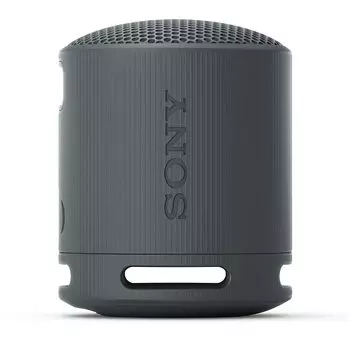 Беспроводная колонка Sony Чистый и глубокий бас, пылезащищенная, около 16 с зарядкой стереопары, черный BC SRS-XB100 воспроизведение/Водонепроницаемый IP67/Длинный