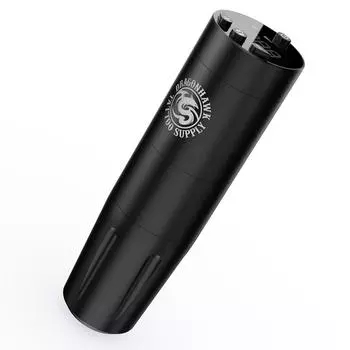 Беспроводная машина для татуировки Dragonhawk X8, ручка с регулируемой беспроводной батареей, ручка для татуировки, длина хода 4,0 мм, бесщеточный двигатель MCORE для татуировщиков чёрный