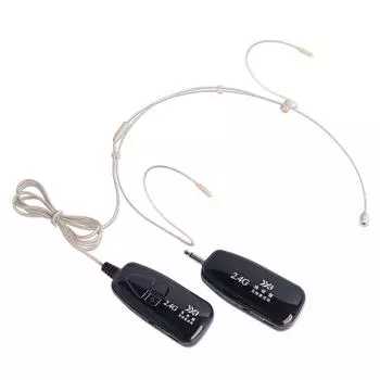 Беспроводная микрофонная гарнитура G18, подходит для обучения, выступлений на сцене, фитнес-тренеров