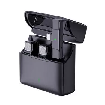 Беспроводная микрофонная система One-Trigger-Two 2.4G, микрофон-петличка для телефона, всенаправленный мини iOS