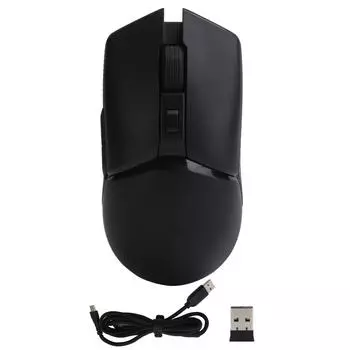 Беспроводная мышь Ajazz с эргономичным 8-клавишным RGB-дисплеем и разрешением 200–16 000 точек на дюйм для игрового офиса