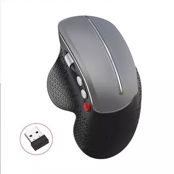 Беспроводная мышь с боковым роликом 2,4G, вертикальная игровая мышь для геймеров, эргономичные мыши с разрешением 3600 точек на дюйм для компьютера, ноутбука