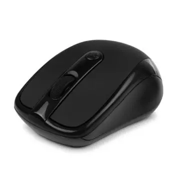 Беспроводная мышь Silent 2.4G USB компьютерная мышь оптическая мини тихая мышь бесшумная регулируемая мышь DPI для Windows Mac Linux чёрный