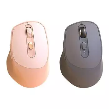 Беспроводная мышь X7 Беспроводная мышь 4000 точек на дюйм 2,4 ГГц Эргономичная игровая мышь Бесшумные беспроводные мыши серый
