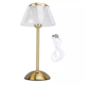 Беспроводная настольная лампа, перезаряжаемая, 3-цветовая температура, регулируемая яркость, светодиодный ночной светильник для спальни