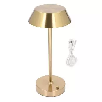 Беспроводная настольная лампа с 3 цветовыми температурами и плавной регулировкой яркости, 2000 мАч, работающая от аккумулятора, сенсорная лампа, портативная