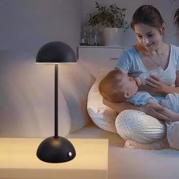 Беспроводная настольная лампа с регулируемой яркостью, нескользящее основание, защита от мерцания, защита глаз, беспроводная настольная лампа с перезаряжаемой батареей