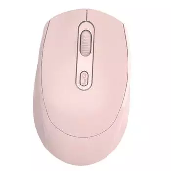 Беспроводная оптическая мышь 2,4 ГГц Bluetooth Dual Mode USB Mouse Высокая точность 1600 точек на дюйм Эргономичный дизайн розовый