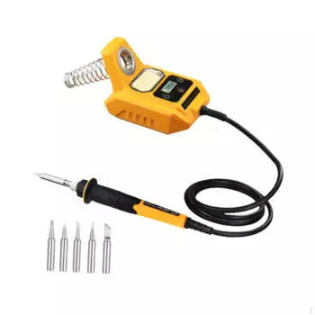 Беспроводная паяльная станция с ЖК-дисплеем и регулируемой температурой, многоцелевая для самостоятельного ремонта гаджетов