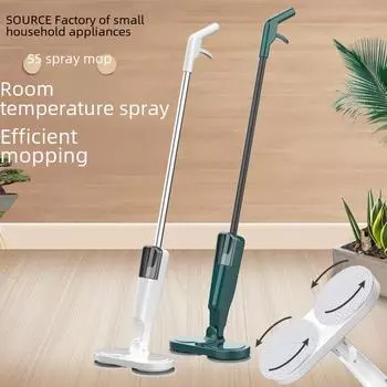 Беспроводная перезаряжаемая вращающаяся электрическая швабра - бытовая подметальная и мытьевая машина в подарок