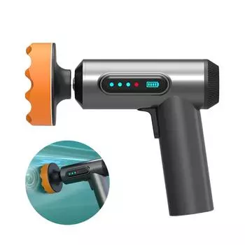 Беспроводная полировальная машина для автомобиля 2000 об/мин Электрический полировальный восковой инструмент с регулируемой скоростью Автоматическая полировальная машина для полировки воском Беспроводная полировальная машина