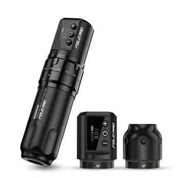 Беспроводная ручка Dragonhawk Fold Pro с двигателем без сердечника от Mcore, 7 ходов, длина 2,4–4,2 мм, отлично подходит для татуировок, PMU и SMP