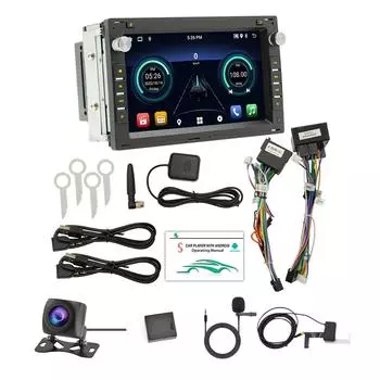 Беспроводная система carplay Android 14 Car Stereo GPS Navi для VW Polo 9N Golf Jetta MK4 Passat + Camera Smart car systems Car radio