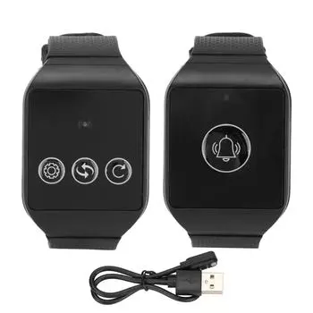 Беспроводная система вызова часов Беспроводная технология RF Аккумуляторная батарея Водонепроницаемый вызов медсестры