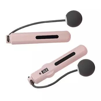 Беспроводная скакалка с интеллектуальным голосовым вещанием. Утяжеленная скакалка с экраном подсчета для