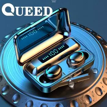 Беспроводная стереогарнитура Bluetooth 5.0 CVC8.0 с шумоподавлением TWS чёрный